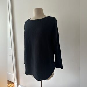 Gentle Herd Oversized Boatneck Cashmere Sweater S